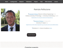 Tablet Screenshot of patriziopelliccione.com